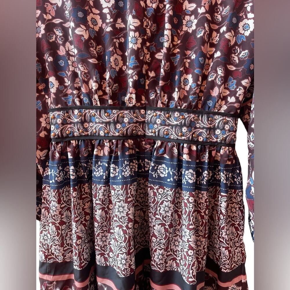 Kate Spade Madison Ave patchwork roseta dress size 2 - Picture 6 of 14